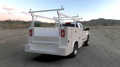 American Ladders & Scaffolds, Prime Design Over the Cab Material Rack