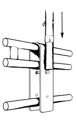 American Ladders & Scaffolds, Putlog Offset Frame Hanger