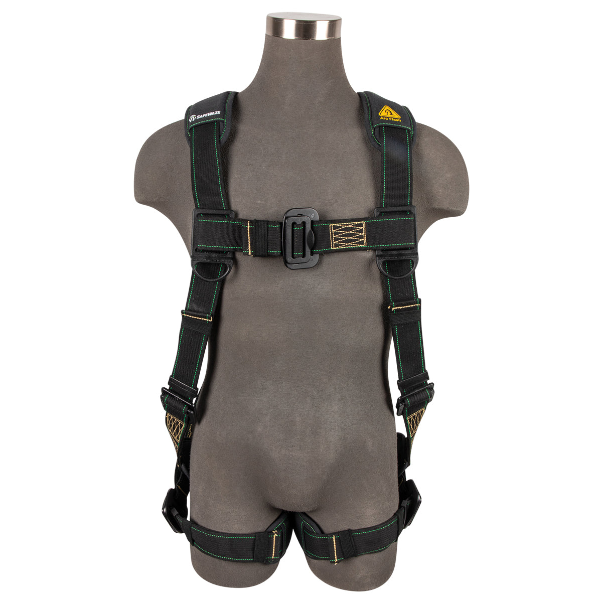 American Ladders & Scaffolds, Safewaze Arc Flash Full Body Harness: DE 1D, DE MB Chest/Legs