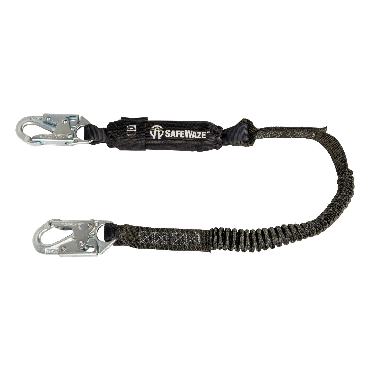 American Ladders & Scaffolds, Safewaze PRO 6' Stretch Energy Absorbing Lanyard: Snap Hook