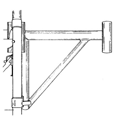 American Ladders & Scaffolds, Side Arm 21"