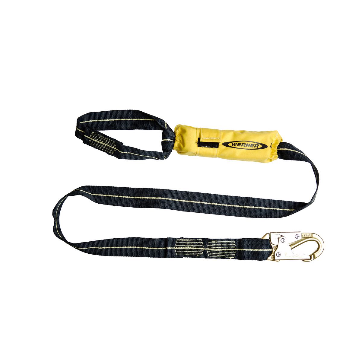 American Ladders & Scaffolds, SoftCoil Arc Flash Lanyard (Loop, Snaphook) - 6'