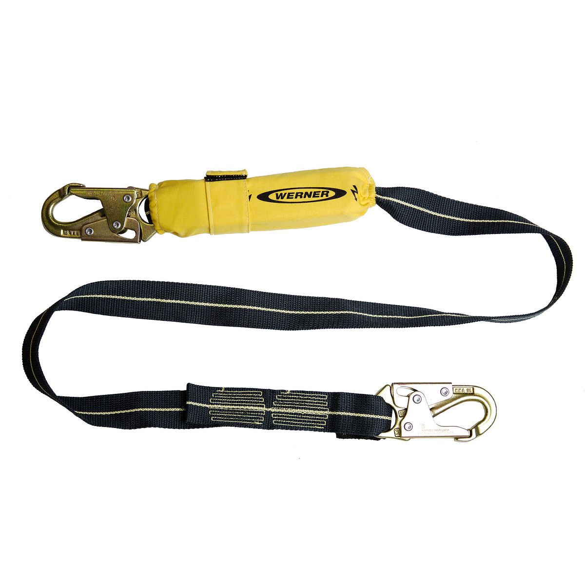 American Ladders & Scaffolds, SoftCoil Arc Flash Lanyard (Snaphooks) - 6'