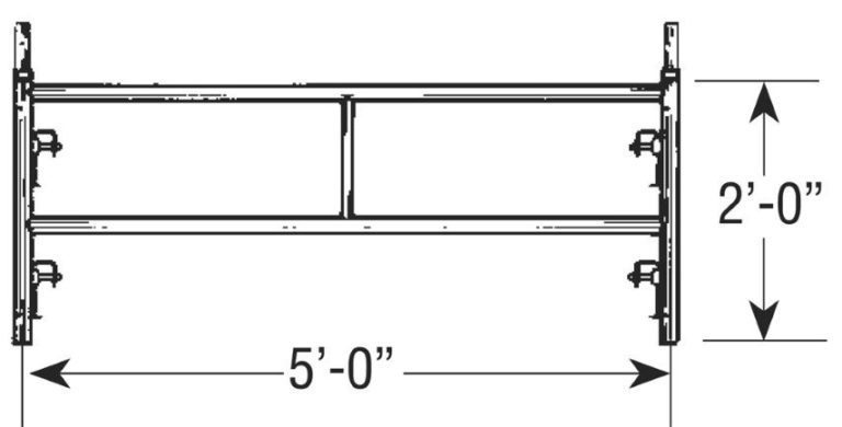 American Ladders & Scaffolds, Standard Frame 2x5