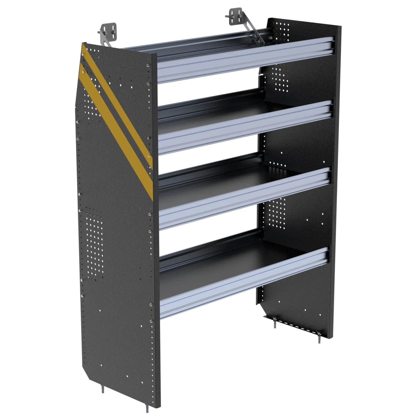 American Ladders & Scaffolds, Steel Shelving Unit for High Roof Van