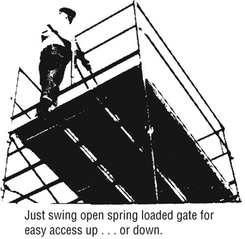 American Ladders & Scaffolds, Swing Gate End Panel