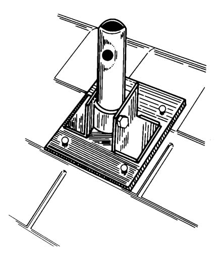 American Ladders & Scaffolds, Swivel Base Plate