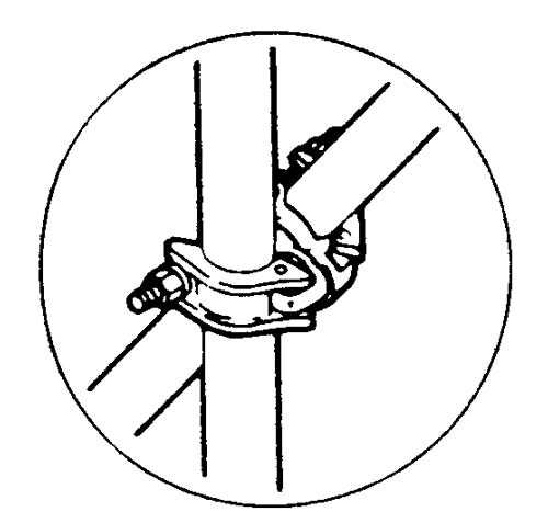 American Ladders & Scaffolds, Swivel Clamp