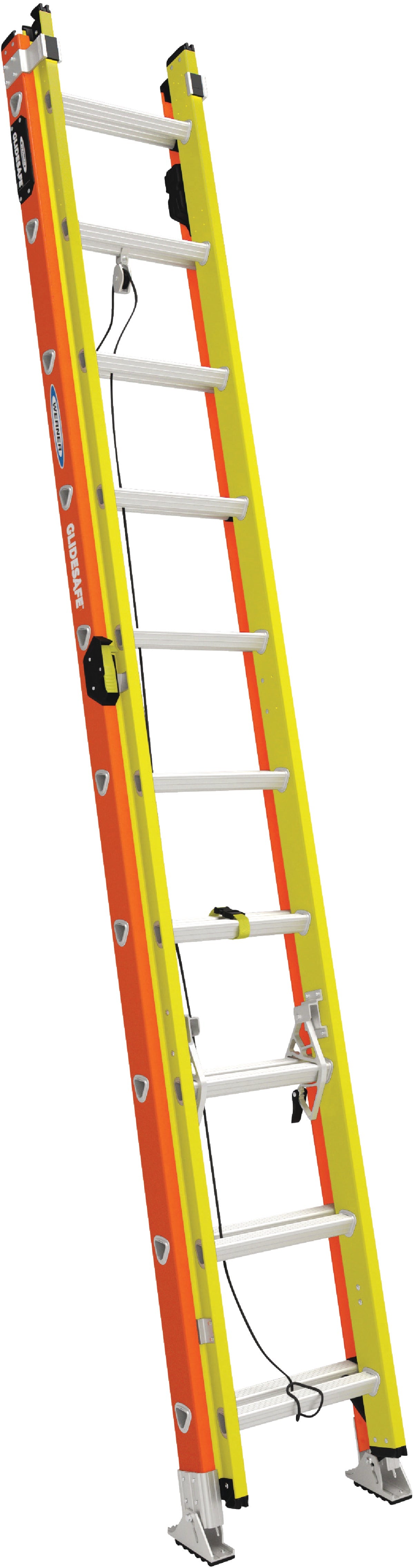 American Ladders & Scaffolds, T6200-2GS Series Type IA Fiberglass GLIDESAFE™ Tri-Rung Extension Ladders