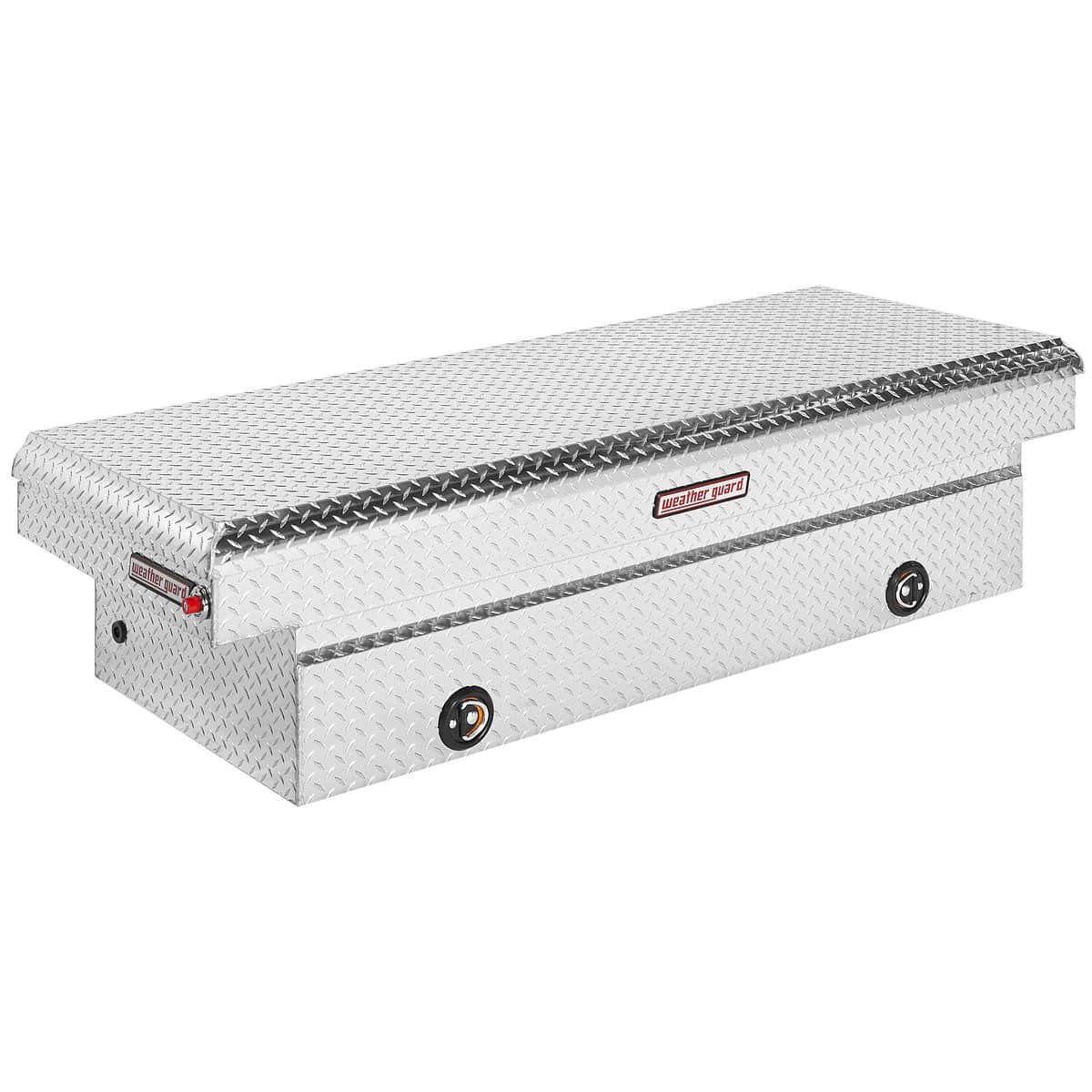 American Ladders & Scaffolds, Weather Guard Aluminum Saddle Box - Full Extra Wide (Model 117)