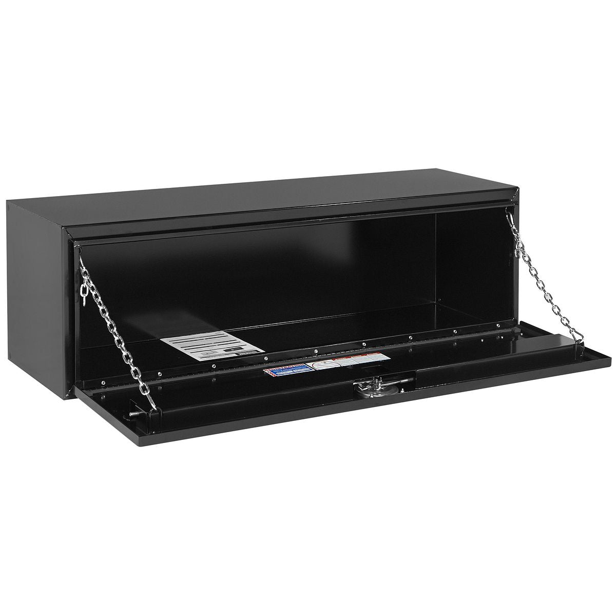 American Ladders & Scaffolds, WeatherGuard Model 560-5-02 Underbed Box, Black Steel, 11.2 cu ft