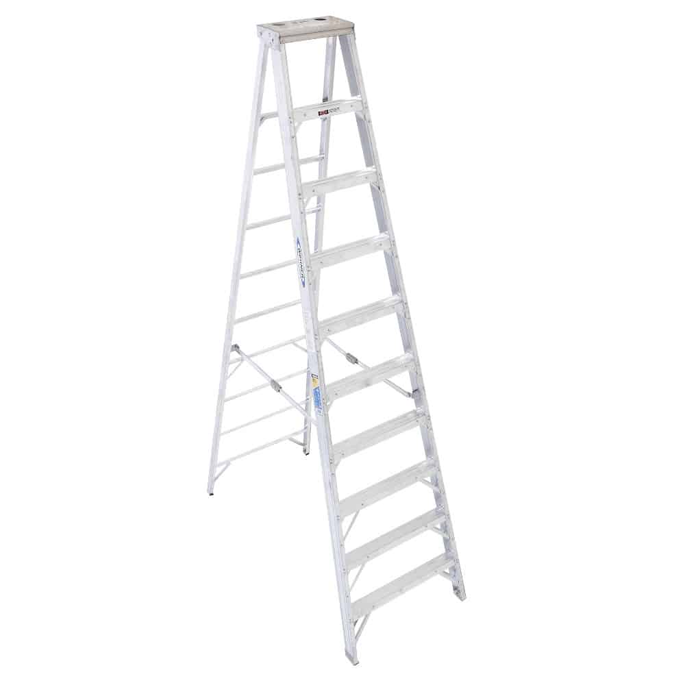 American Ladders & Scaffolds, Werner 410  10 ft Type IAA Aluminum Step Ladder