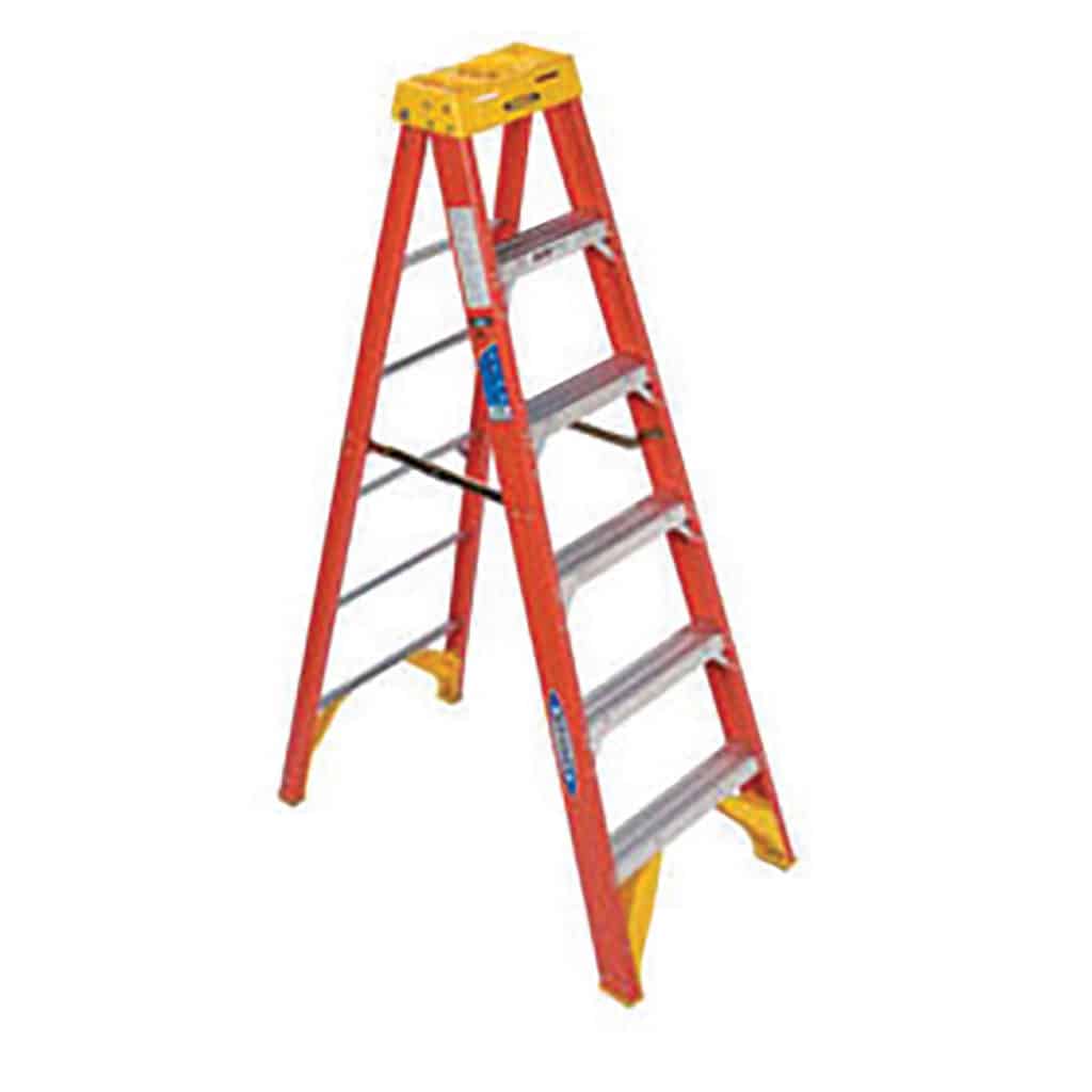 American Ladders & Scaffolds, Werner 6200 Series Fiberglass Stepladder (Type 1A)