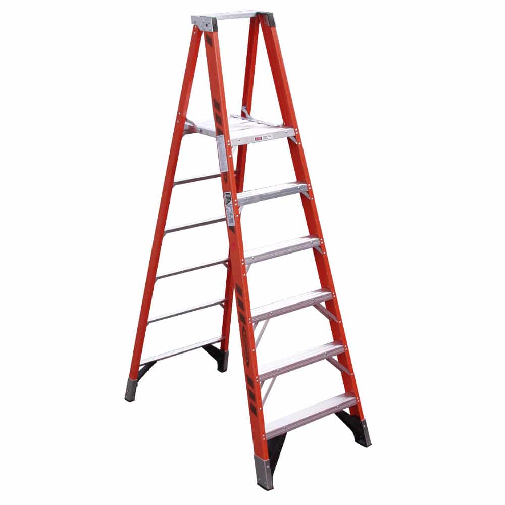 American Ladders & Scaffolds, Werner P7400 Type IA Fiberglass Platform Ladder