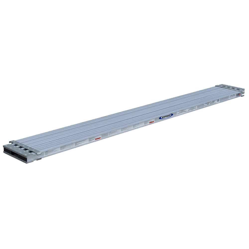 American Ladders & Scaffolds, Werner PA210 10 ft-17 ft Aluminum Extension Plank